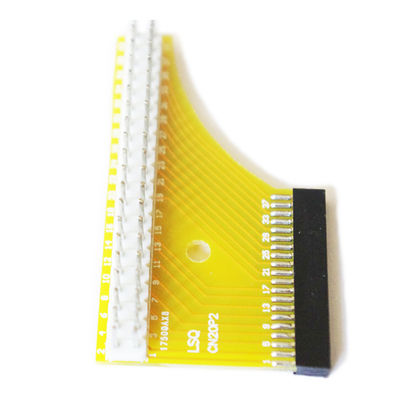 femmina doppia di fila del perno di 1.27mm 2 x 20 al convertitore del bordo del PWB di Pin Headers Adapter del maschio da 2,54 millimetri