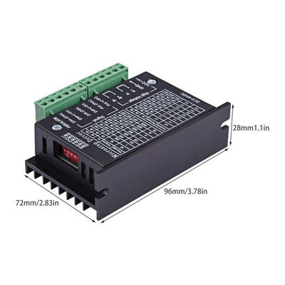 3Amp 1.2Nm singoli motore passo a passo di asse 57 bifasi + insieme di Cotroller di velocità di direzione di TB6600 4A 40V Driver+
