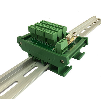 Matrici del bordo di collegamento dei blocchetti terminali di distribuzione del modulo introdotto DB9 del segnale del sensore dello SpA 9