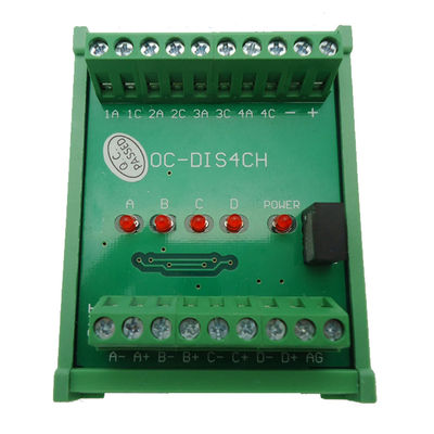 Convertitore del collettore aperto HTL 24v nei modi differenziali del segnale 4 di TTL 5v universali