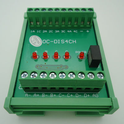 Convertitore del collettore aperto HTL 24v nei modi differenziali del segnale 4 di TTL 5v universali