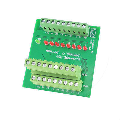 Convertitore di scambio di polarità del livello logico dei modi 5V o 24V del segnale 8 dello SpA di PNP e di NPN