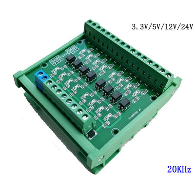 I blocchetti terminali del convertitore di segnali di TTL HTL si imbarcano su 8 modi per lo SpA NPN o PNP 1.8V 3.3V 5V 12V 24V ha introdotto