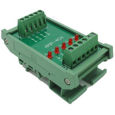 4 il conteggio su placchetta dell'amplificatore dello SpA di CC 24V dei canali PNP ha introdotto la progettazione fotoisolata dell'uscita di NPN
