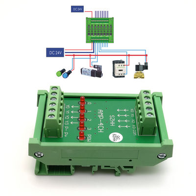 4 il conteggio su placchetta dell'amplificatore dello SpA di CC 24V dei canali PNP ha introdotto la progettazione fotoisolata dell'uscita di NPN