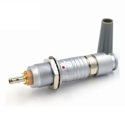 UOVO 3B 8 Pin Plus di FGG 1 connettore misto pneumatico elettrico della Auto-serratura di modo dell'incavo in opposizione della spina