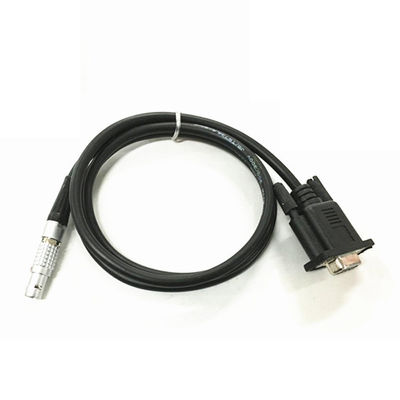 I dati cablano la femmina DB-9 a 5 Pin Aviation Connector per Leica 500 serie GPS al PC