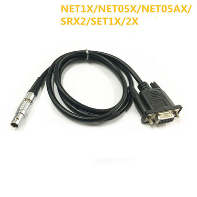 I dati cablano la femmina DB-9 a 5 Pin Aviation Connector per Leica 500 serie GPS al PC