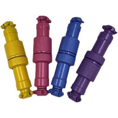 4 connettore circolare resistente della spina GX12 GX16 dell'incavo di aggancio di aviazione colorato perni dei pin 5