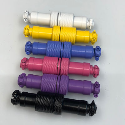 Spina femminile maschio colorata dell'incavo del connettore di aviazione di GX12 GX16 per il cavo meccanico della tastiera