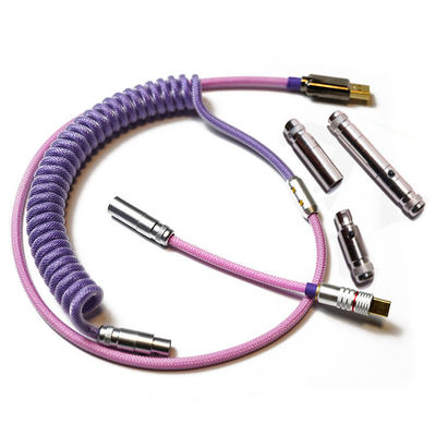 Tipo sezionale tipo-c audio accoppiamento di USB della tastiera del connettore del cavo per la tastiera meccanica