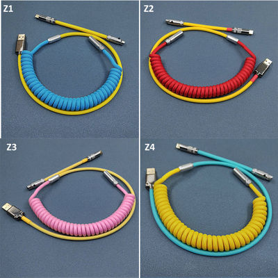 Tipo sezionale tipo-c audio accoppiamento di USB della tastiera del connettore del cavo per la tastiera meccanica