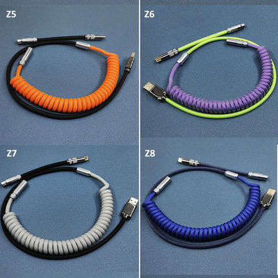 Tipo sezionale tipo-c audio accoppiamento di USB della tastiera del connettore del cavo per la tastiera meccanica