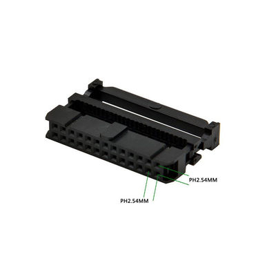 Pin TE rettangolare dei connettori 6 - 64 del recipiente dell'incavo femminile del cavo piano IDC di 2.54mm/Tyco/sostituzione di amp