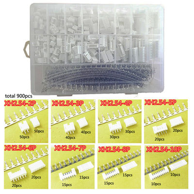 insieme di Kit Crimping Tool Crimper Plier dell'assortimento dei connettori di 900pcs JST-XH 2.54mm