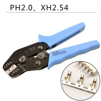 insieme di Kit Crimping Tool Crimper Plier dell'assortimento dei connettori di 900pcs JST-XH 2.54mm