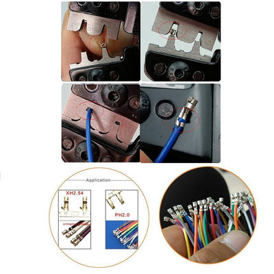 insieme di Kit Crimping Tool Crimper Plier dell'assortimento dei connettori di 900pcs JST-XH 2.54mm
