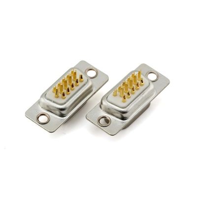 D-sotto connettore di perno 15 di DB9 RS232 9 Pin Male Female DB15 VGA Hood Cover Backshell di plastica