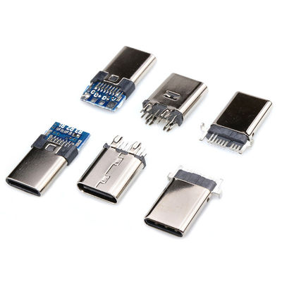 Tipo porto di carico femminile Jack Connector di USB 3,1 dell'incavo 6P 9P 14P 16P 24P di C