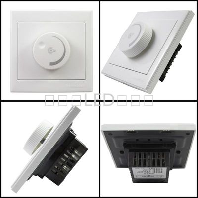 Manopola più tenue di Wall Mounted Rotary del regolatore di luminosità del commutatore della lampada di AC85-120V AC180-265V LED