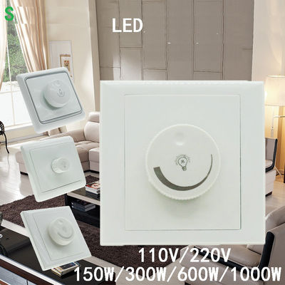 Manopola più tenue di Wall Mounted Rotary del regolatore di luminosità del commutatore della lampada di AC85-120V AC180-265V LED