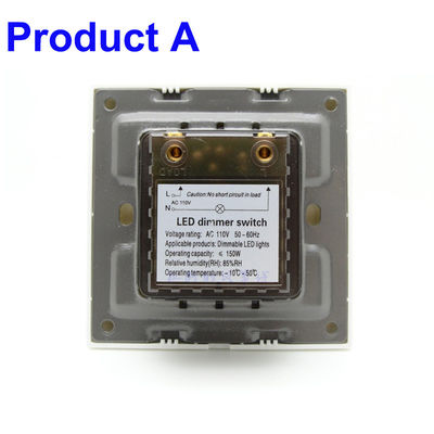 Manopola più tenue di Wall Mounted Rotary del regolatore di luminosità del commutatore della lampada di AC85-120V AC180-265V LED