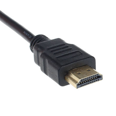 maschio di 1080p Hdmi alla femmina di VGA con l'audio adattatore del convertitore di cavo per il PC di HDTV