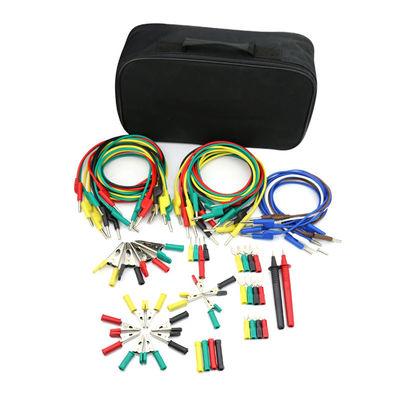 Insieme elettronico dei carlini della banana di Kit Spade Lugs Alligator Clips del cavetto di prova della sonda del multimetro