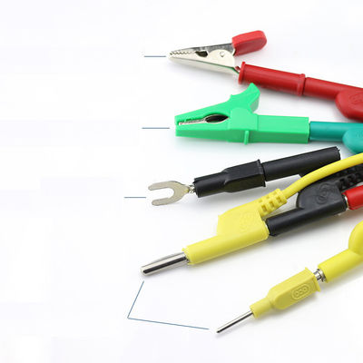 Insieme elettronico dei carlini della banana di Kit Spade Lugs Alligator Clips del cavetto di prova della sonda del multimetro