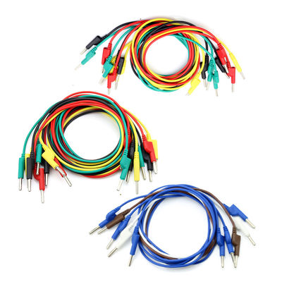 Insieme elettronico dei carlini della banana di Kit Spade Lugs Alligator Clips del cavetto di prova della sonda del multimetro