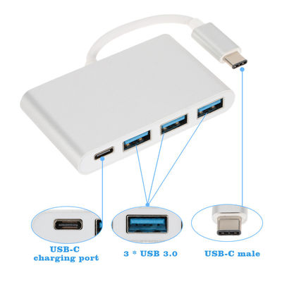 Convertitore ad alta velocità del cavo del tipo-c di UBS 3,1 - 3 dell'adattatore OTG del HUB di USB 3,0 USB-C dei porti