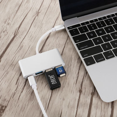 Convertitore ad alta velocità del cavo del tipo-c di UBS 3,1 - 3 dell'adattatore OTG del HUB di USB 3,0 USB-C dei porti