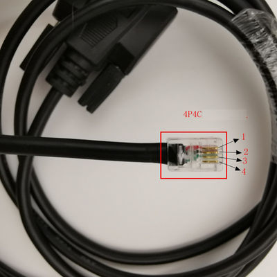 Porto di serie femminile di COM DB9 RS232 al cavo di Exapansion del connettore di RJ11 RJ12