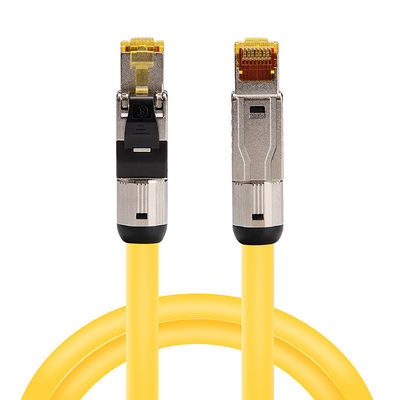 Le spine modulari Cat8 della rete RJ45 hanno protetto l'alta velocità dei connettori 8P8C 40 GBP
