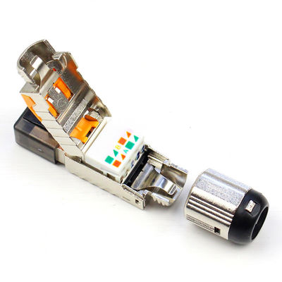 Le spine modulari Cat8 della rete RJ45 hanno protetto l'alta velocità dei connettori 8P8C 40 GBP