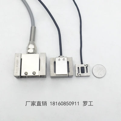 Di alta precisione mini S tipo sensore di forza 5N 10N 20N 50N 100N 200N 300N 500N 1000N 2000N dell'acciaio inossidabile di tirata delle cellule di carico