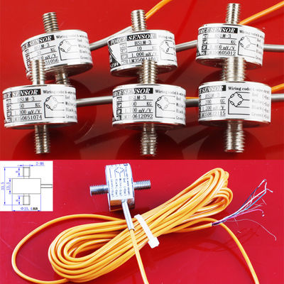 Piccolo sensore miniatura 5N 10N 100N 200N del film sottile di tensione di compressione di acciaio inossidabile Mini Micro Button Load Cell