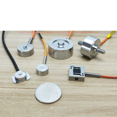 Piccolo sensore miniatura 5N 10N 100N 200N del film sottile di tensione di compressione di acciaio inossidabile Mini Micro Button Load Cell