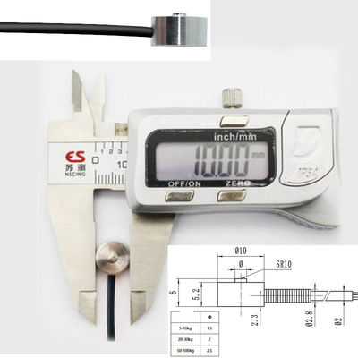 Trasduttori miniatura del sensore di forza di compressione di Mini Micro Button Load Cell 10mm - 20mm