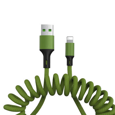 Il tipo veloce tastiera meccanica di USB del cavo della tassa di C 5A ha arrotolato il cavo intrecciato cavo del caricatore di dati