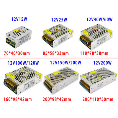 Commutatore AC100-120V/AC200-240V 3CH del trasformatore di Power Supply Adapter del driver del LED per la luce della corda della striscia del LED