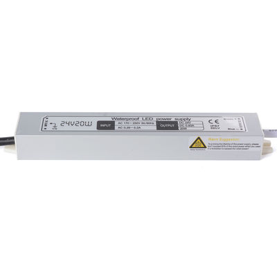 La CC 12V 20W che accende il driver impermeabile Power Supply IP67 del trasformatore LED ha introdotto l'adattatore di AC170-250V per la striscia del LED