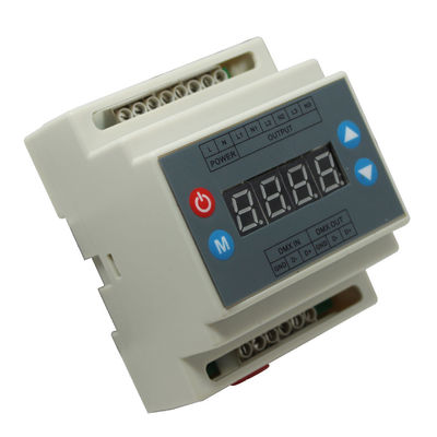Il modo RGB di AC90-240V 3 ha condotto l'uscita massima leggera del regolatore della luminosità 0-10V 1A del triac del regolatore DMX ogni Manica