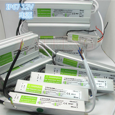 Il CCTV di Constant Voltage Outdoor ha condotto l'alimentazione elettrica di commutazione IP67 12V impermeabile 10W 20W 60W