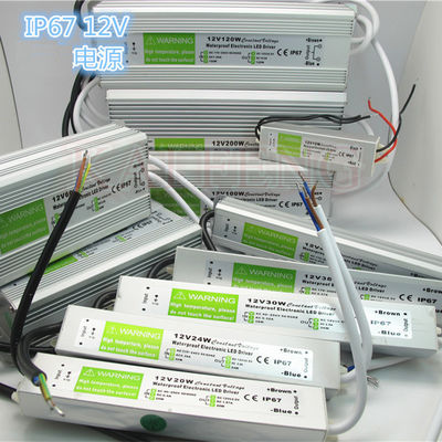 Il CCTV di Constant Voltage Outdoor ha condotto l'alimentazione elettrica di commutazione IP67 12V impermeabile 60W 100W 150W