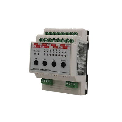 Modo 16A del modulo di commutatore del relè dell'unità di controllo di illuminazione dello Smart Home 8 in conformità con il protocollo di RS485 Modbus