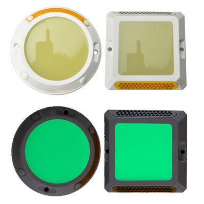 La piattaforma fluorescente Auto-luminescente di plastica accende la lampada all'aperto di messa a terra del giardino della luce della strada privata di via