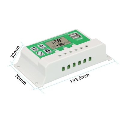 Regolatore automatico doppio di Battery Charging Panel USB Controlador De Carga 12V 24V del regolatore solare della tassa di MPPT