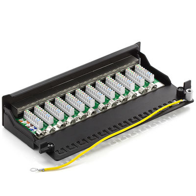 12 separatore del contenitore di distributore commerciale del distributore commerciale di cavo del quadro d'interconnessione del supporto RJ45 della parete di Pacthpanel UTP del porto Cat6