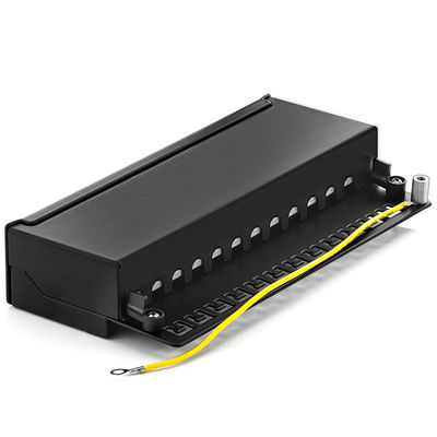 12 separatore del contenitore di distributore commerciale del distributore commerciale di cavo del quadro d'interconnessione del supporto RJ45 della parete di Pacthpanel UTP del porto Cat6